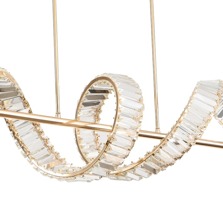 Lampa wisząca RITZ LED złota 150 cm ST-MD2405161 Step into Design