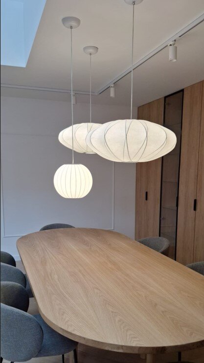 Lampa wisząca SILK biała 30 cm ST-2330-30 Step into design