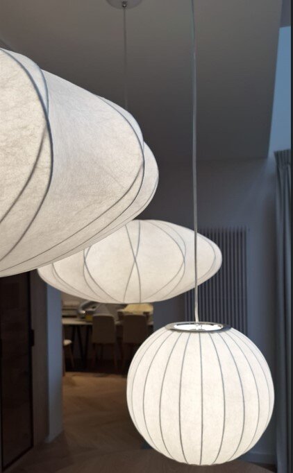 Lampa wisząca SILK biała 30 cm ST-2330-30 Step into design