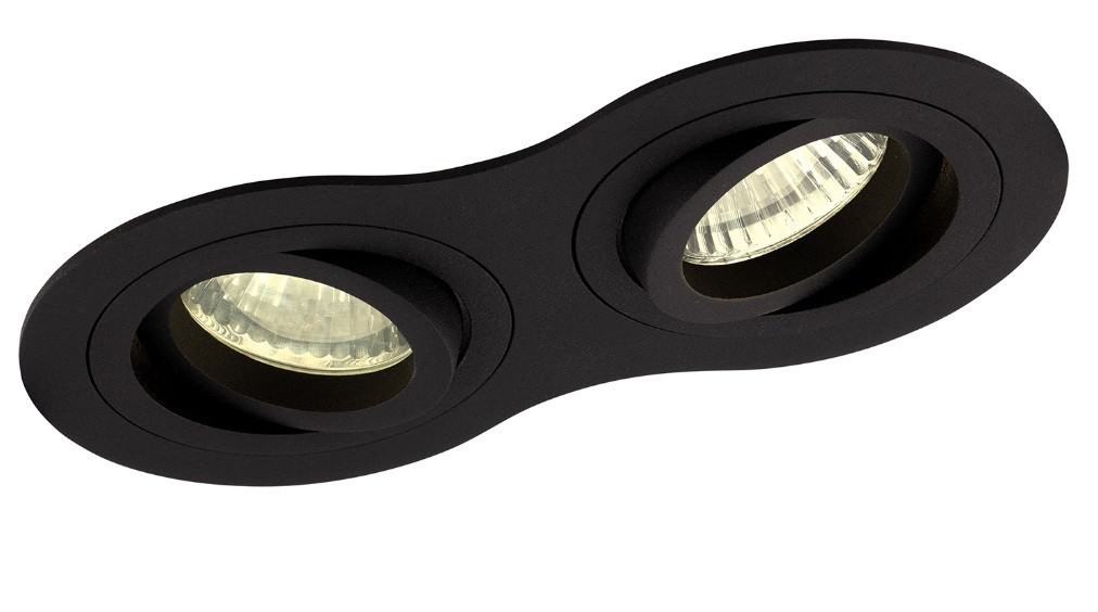 Signal II H0087 oprawa podtynkowa czarna MaxLight