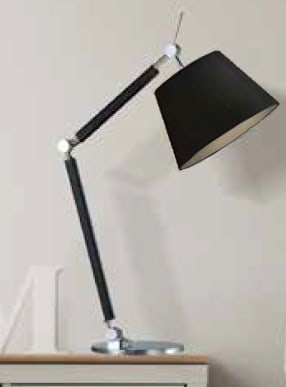 Lampa stołowa ZYTA S TABLE black AZ1848+AZ2597 śr.20cm AZZARDO